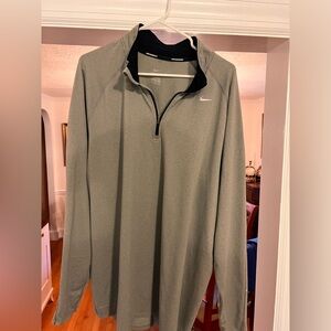 Nike quarter zip Dri-fit running pullover.